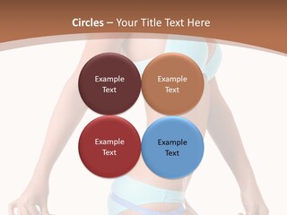 White Background Perfect Female PowerPoint Template