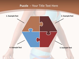 White Background Perfect Female PowerPoint Template