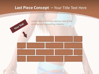 White Background Perfect Female PowerPoint Template