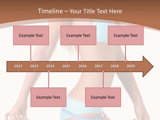 White Background Perfect Female PowerPoint Template