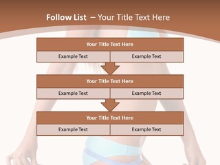 White Background Perfect Female PowerPoint Template