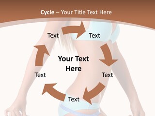 White Background Perfect Female PowerPoint Template