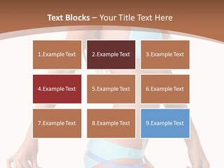 White Background Perfect Female PowerPoint Template