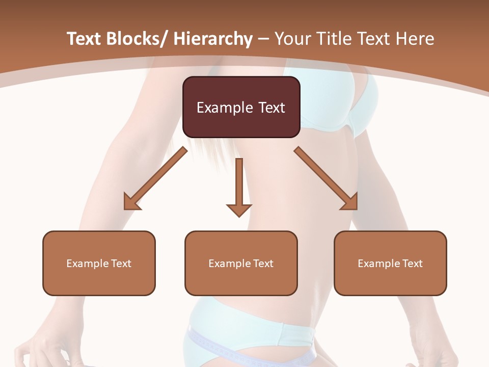 White Background Perfect Female PowerPoint Template