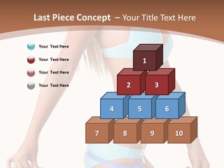 White Background Perfect Female PowerPoint Template