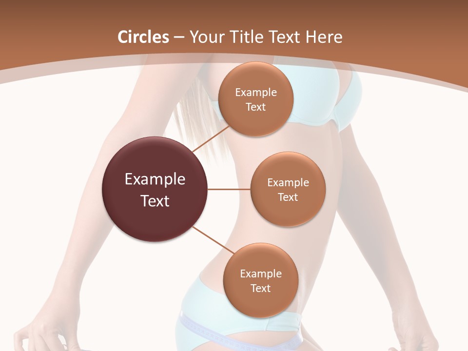 White Background Perfect Female PowerPoint Template