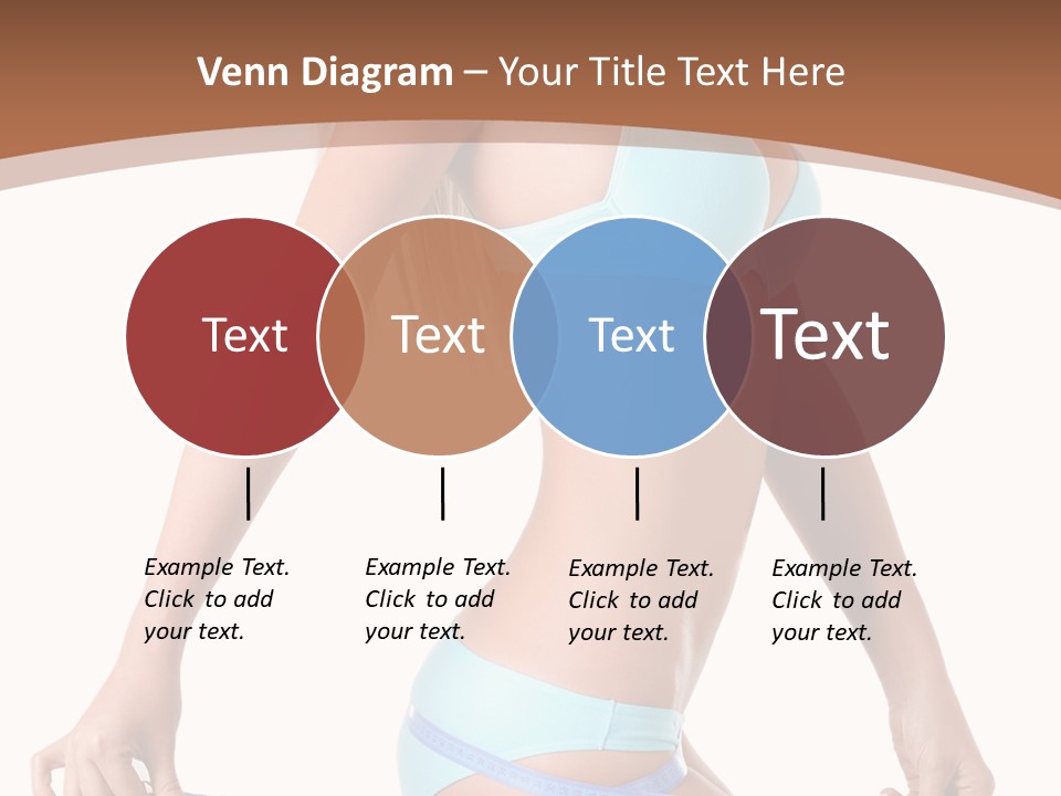White Background Perfect Female PowerPoint Template