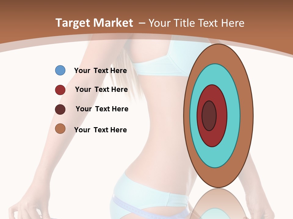 White Background Perfect Female PowerPoint Template