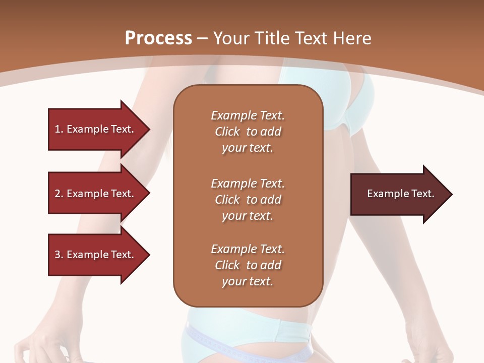 White Background Perfect Female PowerPoint Template