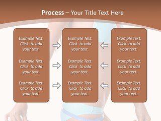 White Background Perfect Female PowerPoint Template