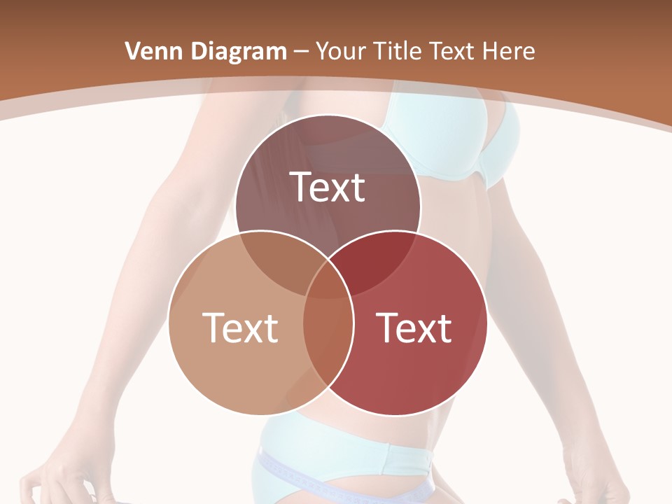 White Background Perfect Female PowerPoint Template