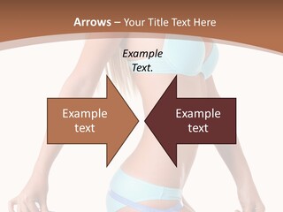 White Background Perfect Female PowerPoint Template