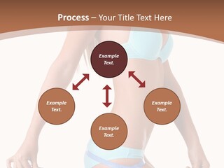 White Background Perfect Female PowerPoint Template