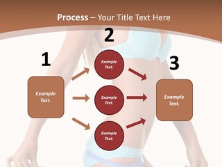 White Background Perfect Female PowerPoint Template