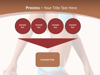 White Background Perfect Female PowerPoint Template
