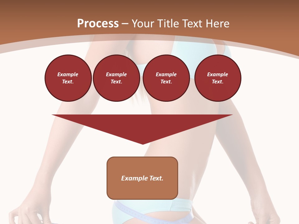 White Background Perfect Female PowerPoint Template