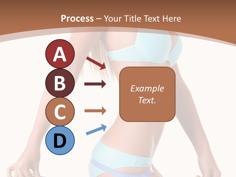 White Background Perfect Female PowerPoint Template