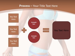 White Background Perfect Female PowerPoint Template
