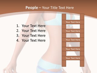 White Background Perfect Female PowerPoint Template