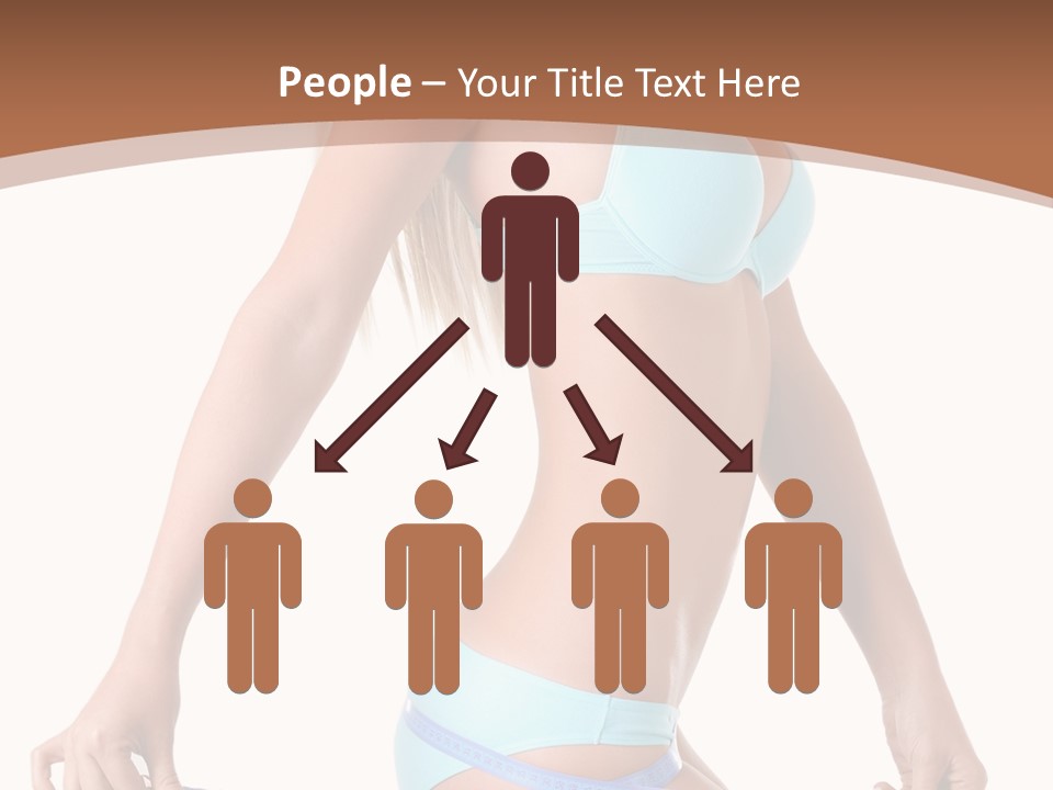 White Background Perfect Female PowerPoint Template