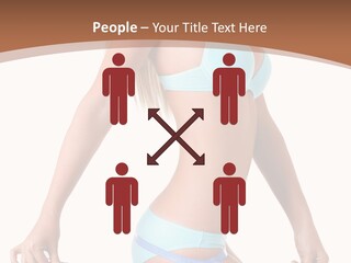 White Background Perfect Female PowerPoint Template