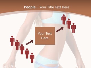 White Background Perfect Female PowerPoint Template