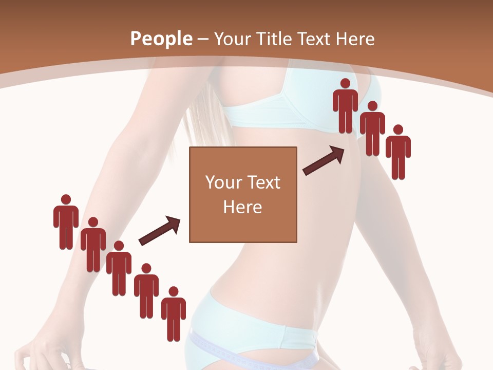 White Background Perfect Female PowerPoint Template