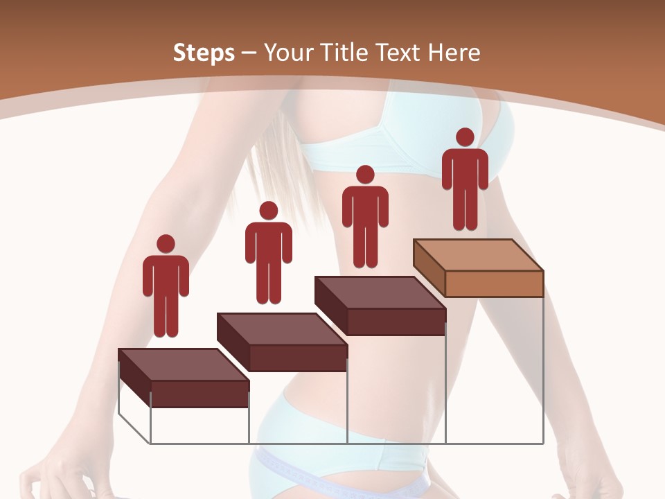 White Background Perfect Female PowerPoint Template