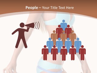 White Background Perfect Female PowerPoint Template