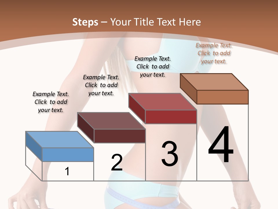 White Background Perfect Female PowerPoint Template