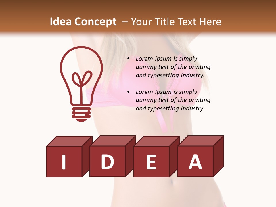 Girl Perfect Attractive PowerPoint Template