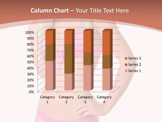 Model Copy Space Girl PowerPoint Template