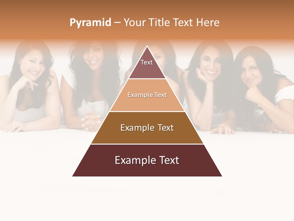 Long Hair Unique Wench PowerPoint Template