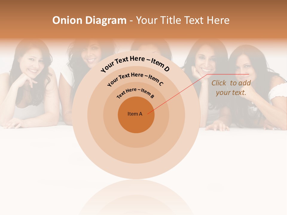 Long Hair Unique Wench PowerPoint Template