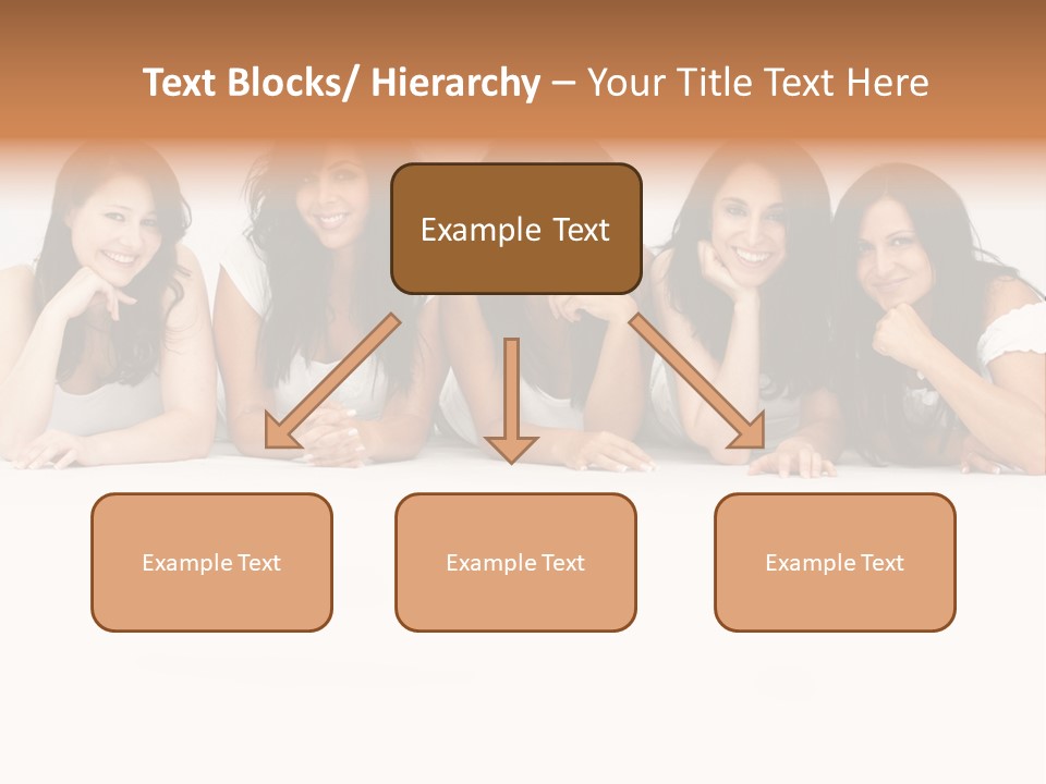 Long Hair Unique Wench PowerPoint Template