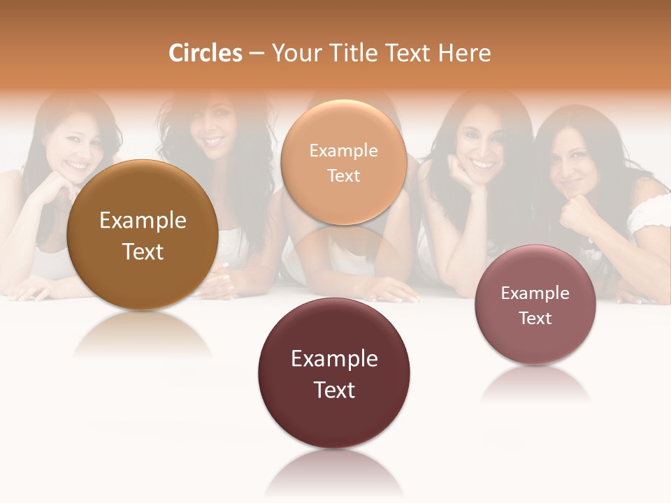 Long Hair Unique Wench PowerPoint Template