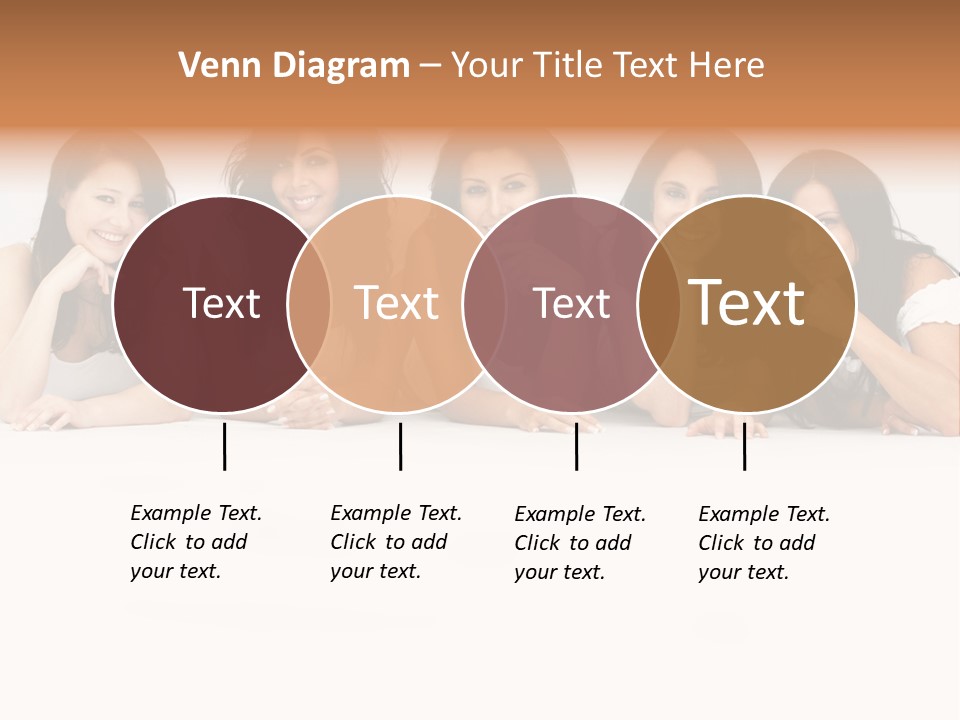 Long Hair Unique Wench PowerPoint Template