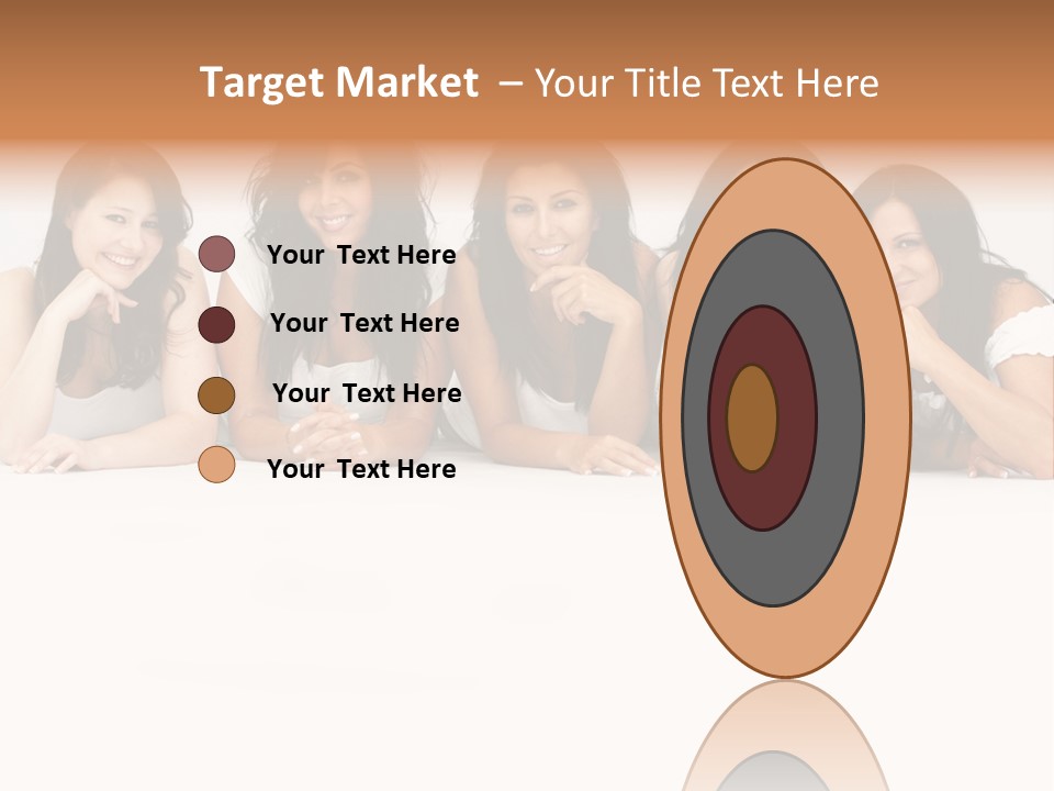 Long Hair Unique Wench PowerPoint Template