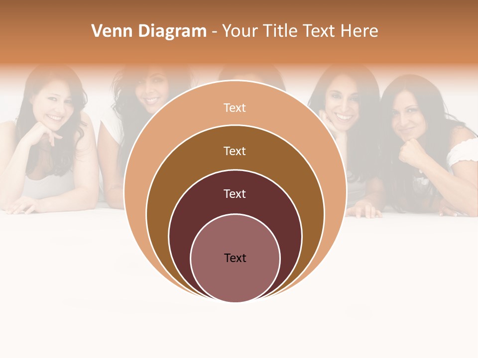 Long Hair Unique Wench PowerPoint Template