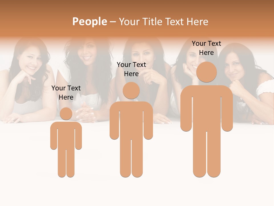 Long Hair Unique Wench PowerPoint Template