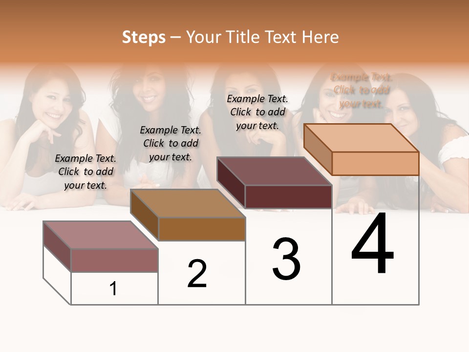 Long Hair Unique Wench PowerPoint Template