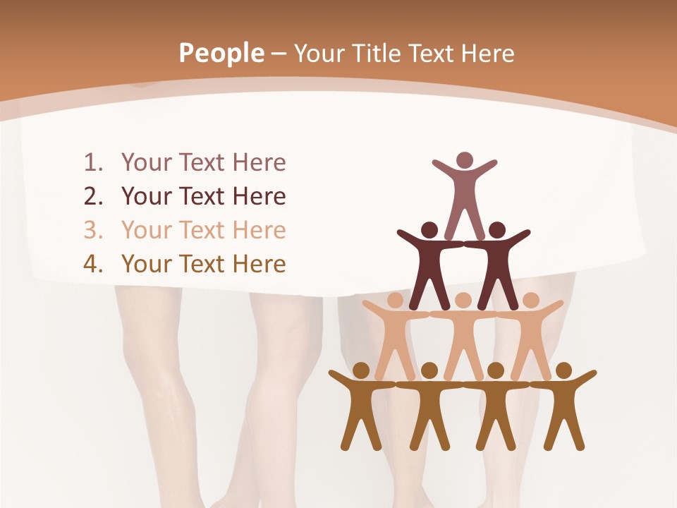 Nation Pool Friend PowerPoint Template