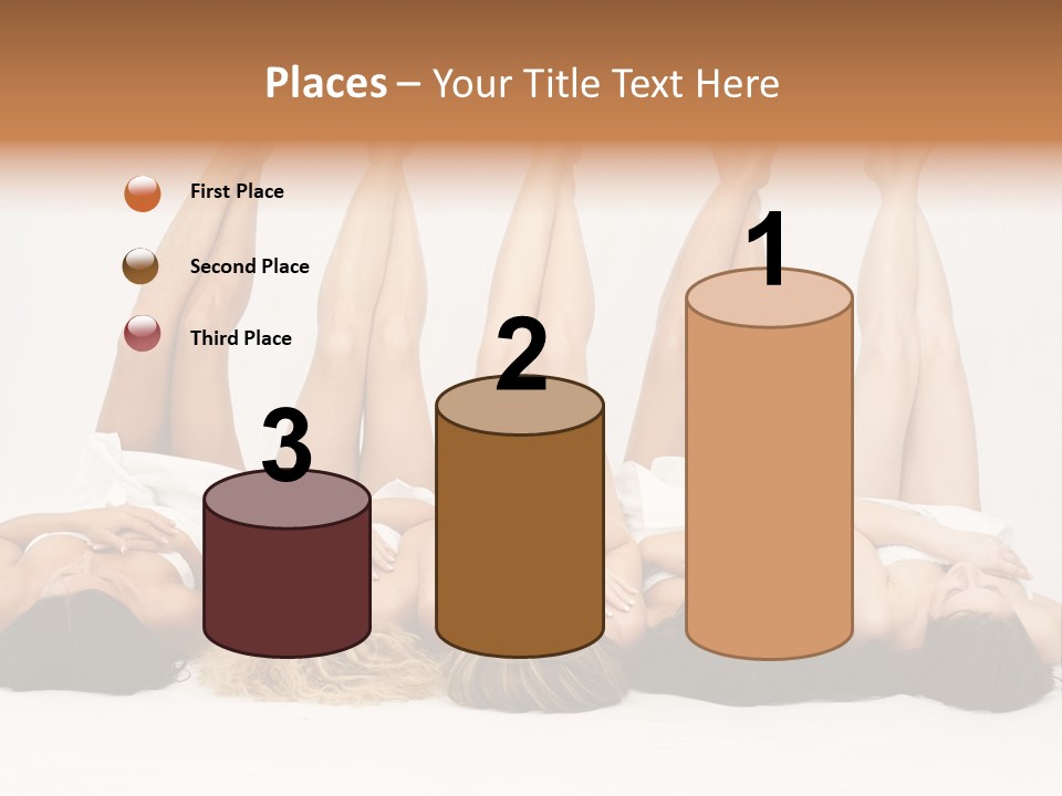 Female Slender Casement PowerPoint Template