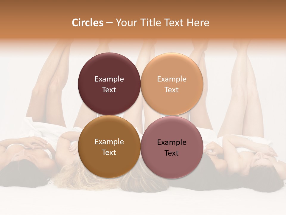 Female Slender Casement PowerPoint Template