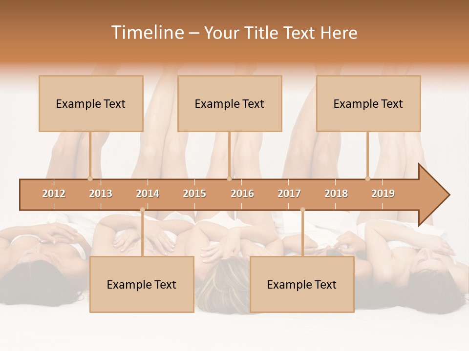 Female Slender Casement PowerPoint Template
