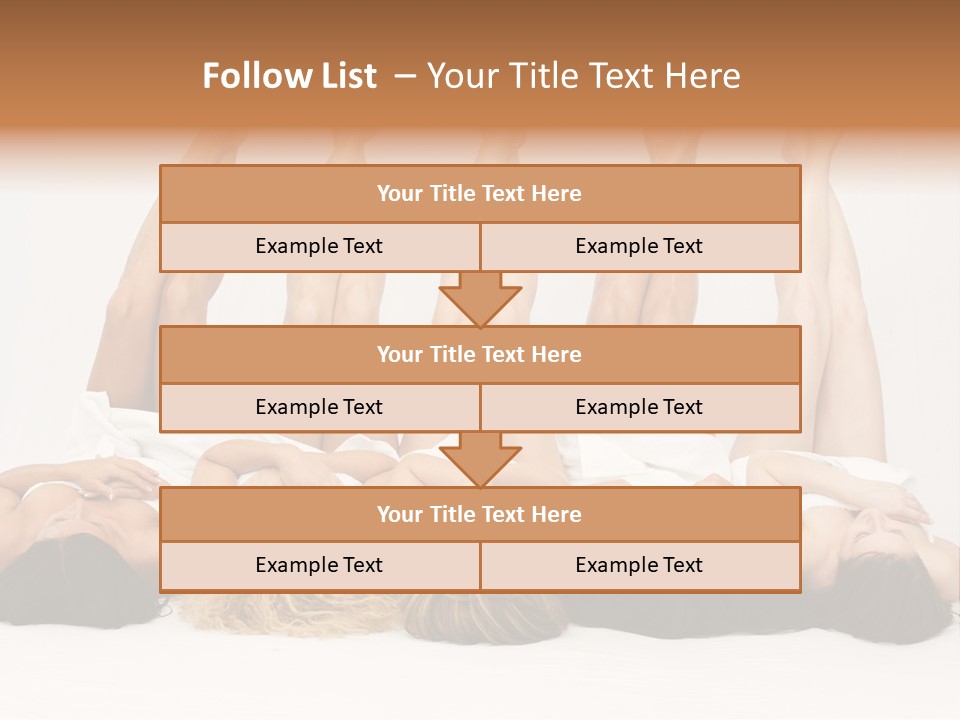 Female Slender Casement PowerPoint Template