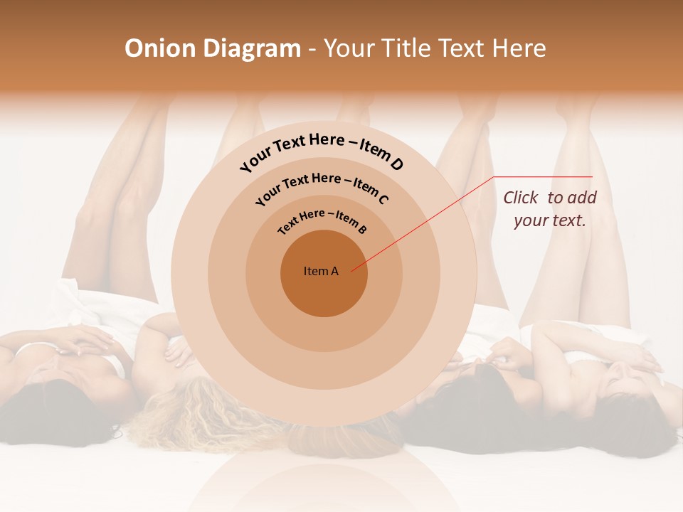 Female Slender Casement PowerPoint Template