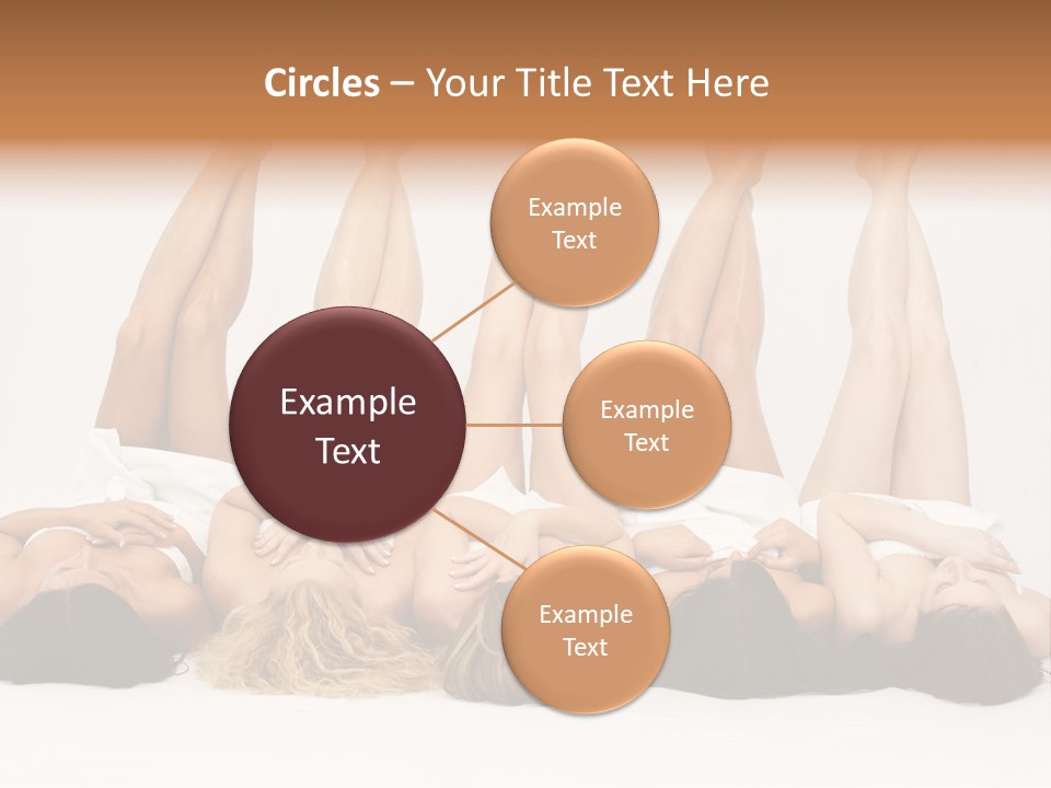 Female Slender Casement PowerPoint Template