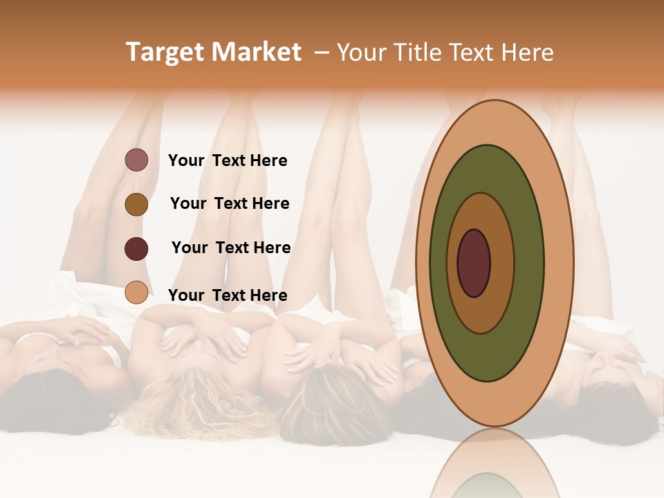 Female Slender Casement PowerPoint Template