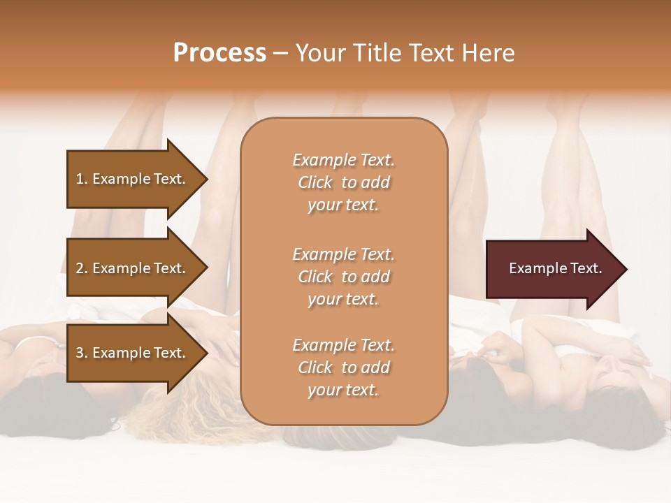 Female Slender Casement PowerPoint Template